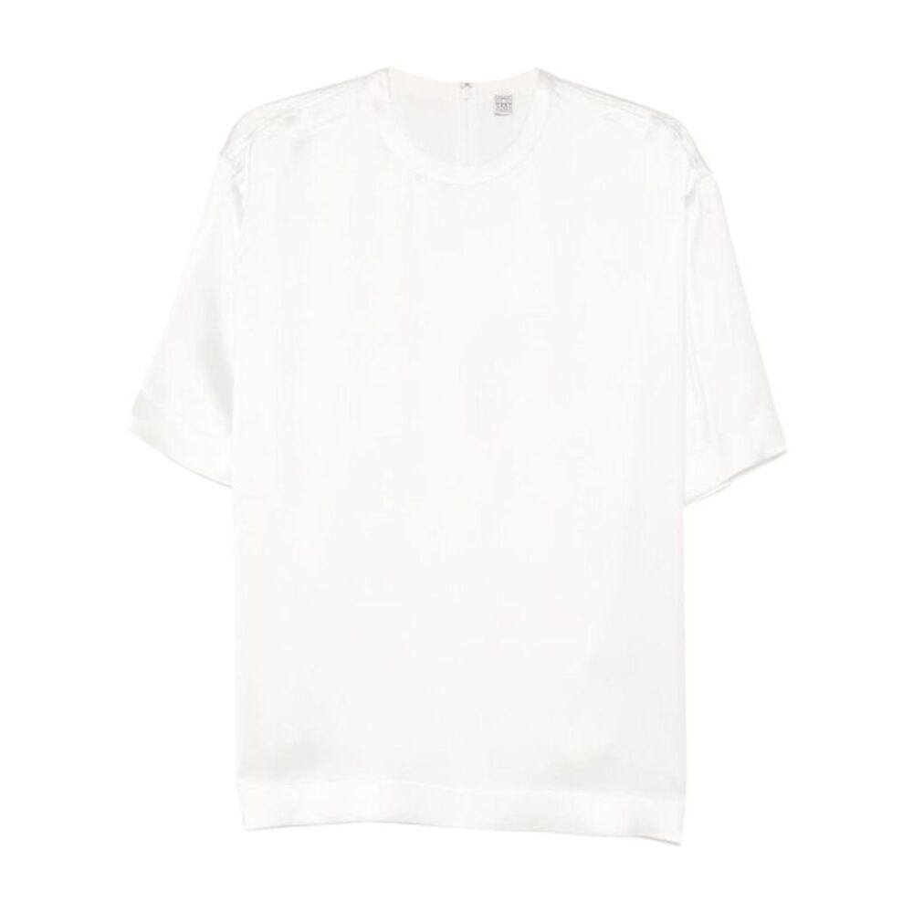 Toteme Women Toteme Women Satin T-Shirt